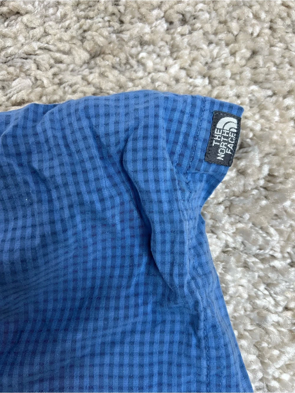 The North Face Men's Short-Sleeve Button-Down Shirt in Blue XL